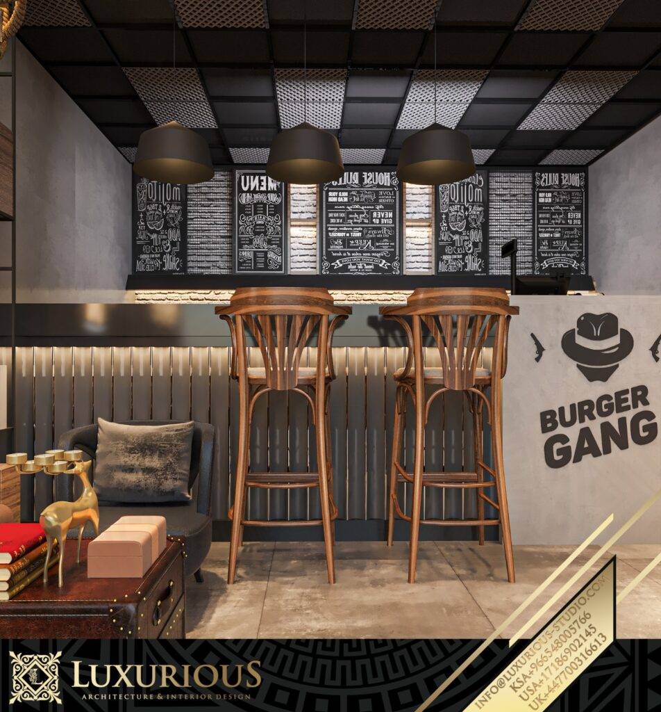 Burger Gang تصميم مطعم