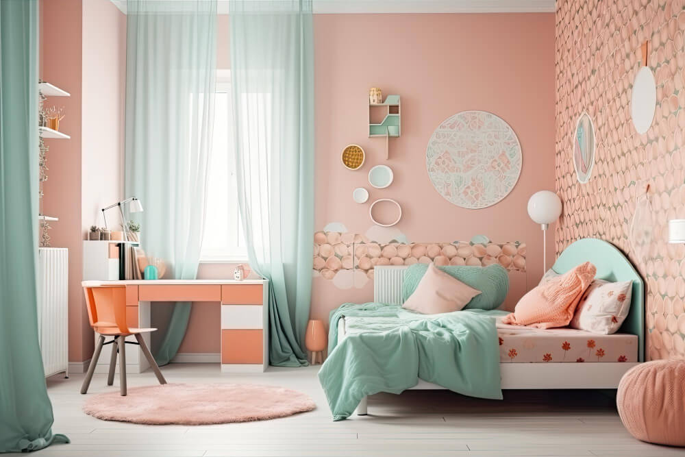 تصميم غرف نوم بنات