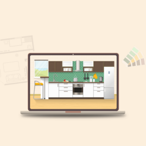 تصميم مطابخ: كيف تصمم مطبحًا راقيًا عبر الإنترنت؟