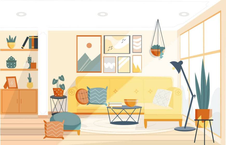 كيف تنفذ تصميم ديكور داخلي لمنزلك 1 كيف تنفذ تصميم ديكور داخلي لمنزلك عبر خمسات؟