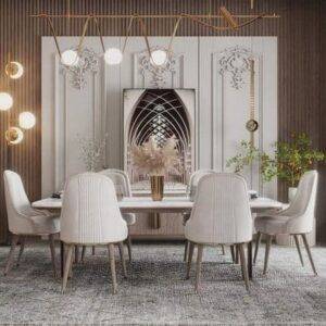 8 حيل بسيطة لتصميم غرفة طعام فخمة وراقية بأقل تكلفة