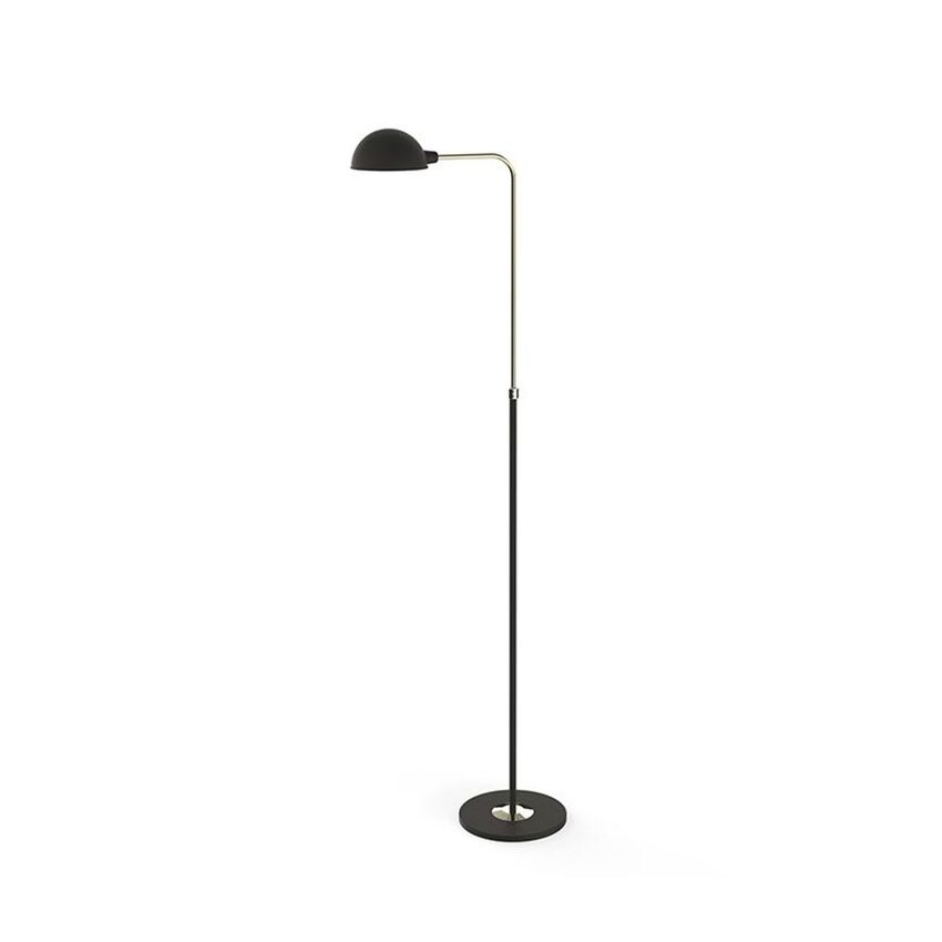 herbie floor lamp delightfull shop white nickel