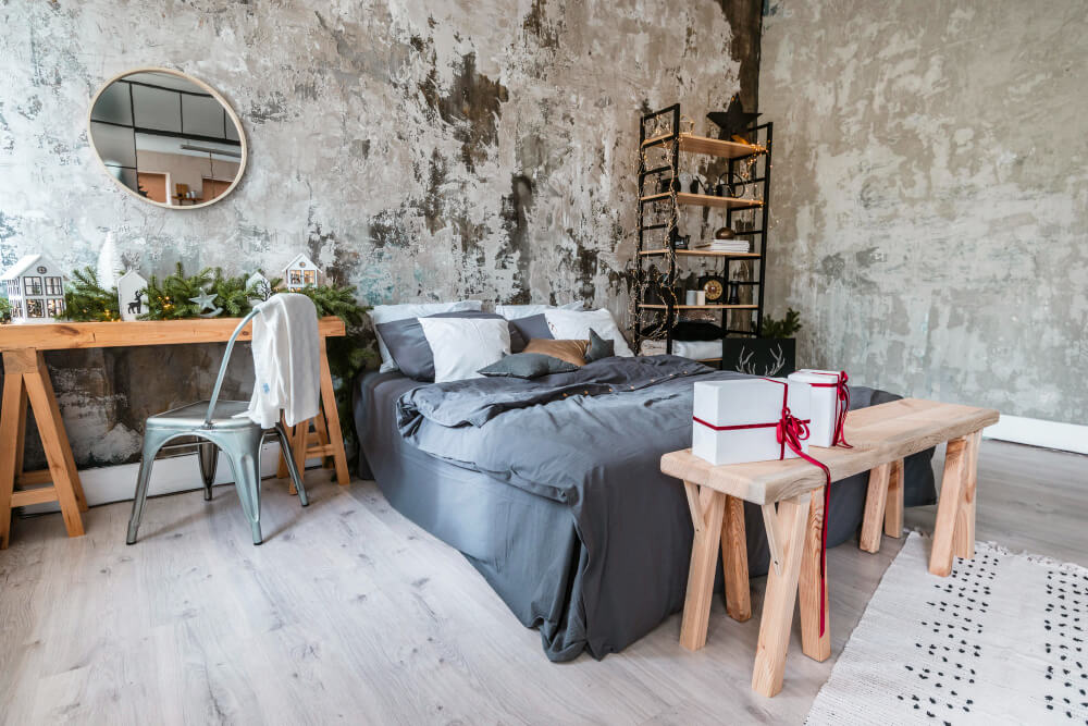 تصاميم غرف نوم كوخية