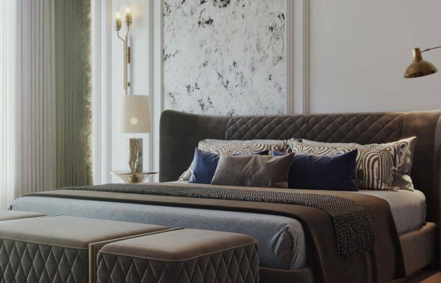 Neo-classic Master Bedroom by Ahmed Zakaria Hamza