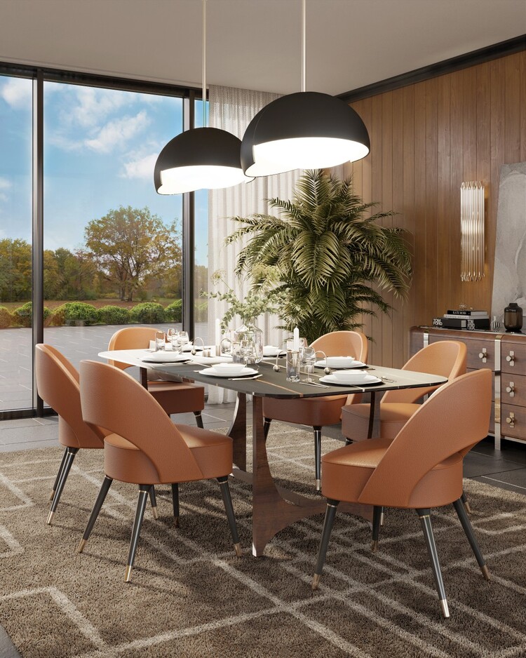 A Selection of 50 Luxury Dining Rooms