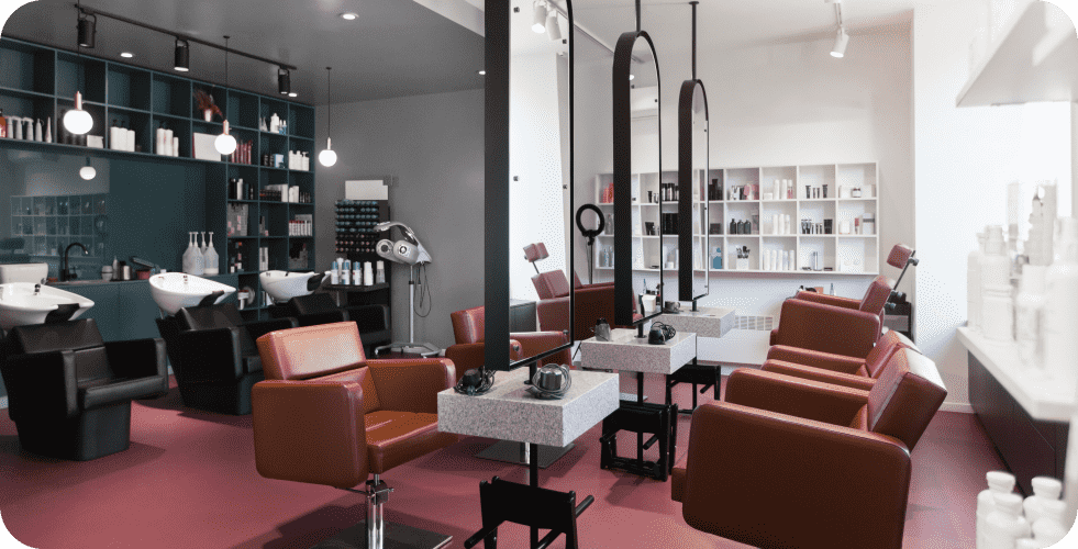 إنشاء مشروع صالون تجميل