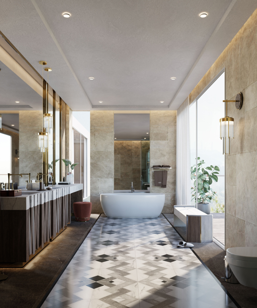 50 Modern Luxury Bathroom Ideas