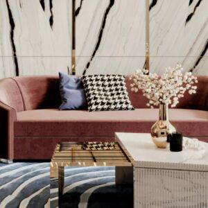 Luxury Living and Dining Area In Partnership With Omar Hussam