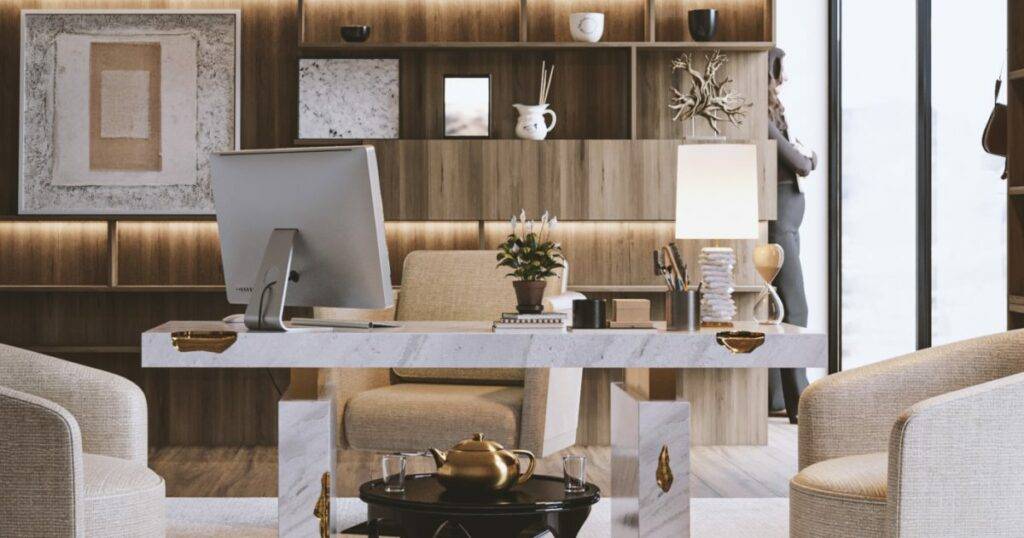 Neutral Modern Office In Partnership With Wafi Tagleb