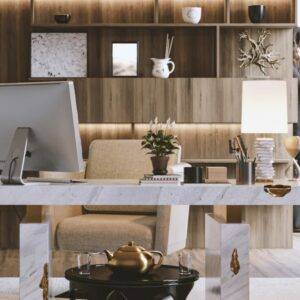 Neutral Modern Office In Partnership With Wafi Tagleb