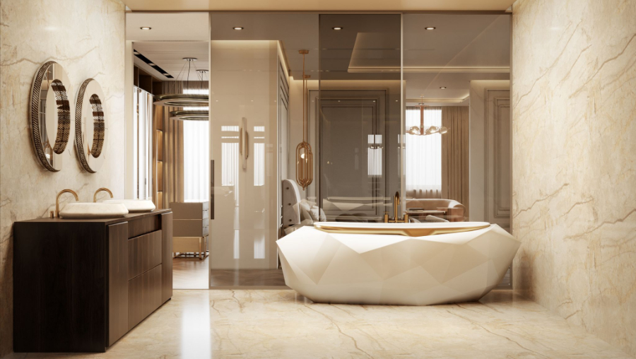 50 Modern Luxury Bathroom Ideas