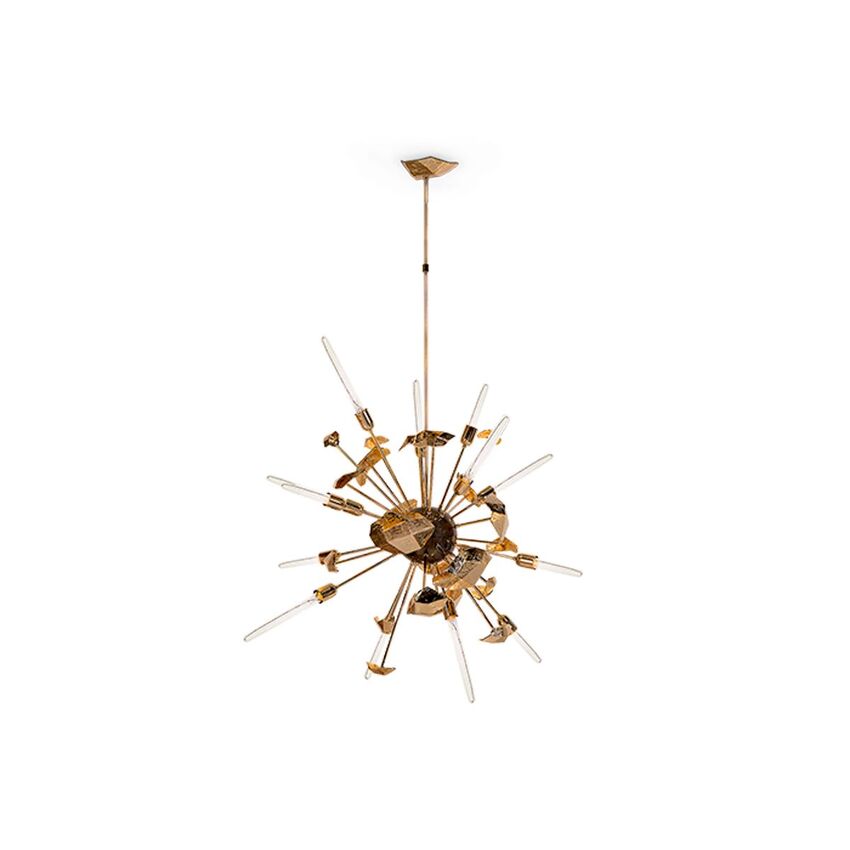 10 Curated Living Rooms That Prove Bold Design Is Worth The Risk 23 supernova chandelier 01 boca do lobo