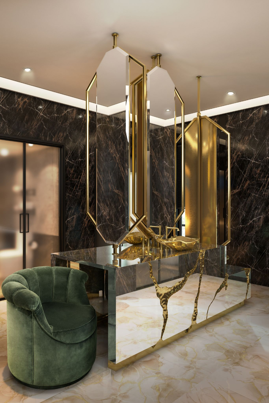 50 Modern Luxury Bathroom Ideas