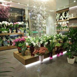 أفضل شركة تصميم محل ورد