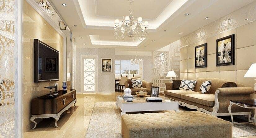 ديكور جدران الصالات في 2024.. الاتجاهات والأناقة