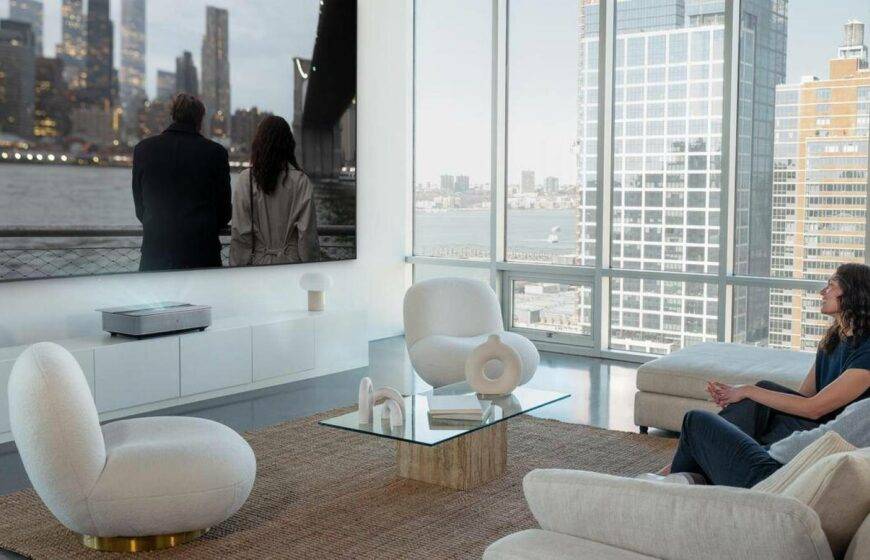 السينما المنزلية في أفضل صورها مع Leica Cine 1