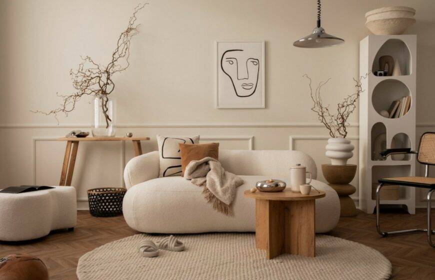 ديكورات شتوية دافئة ومريحة في مساحات المنزل المعاصر 