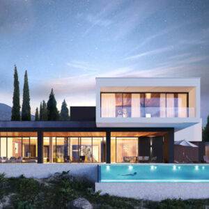 واجهات فلل وتصاميم فلل مودرن من تصاميم Studia 54