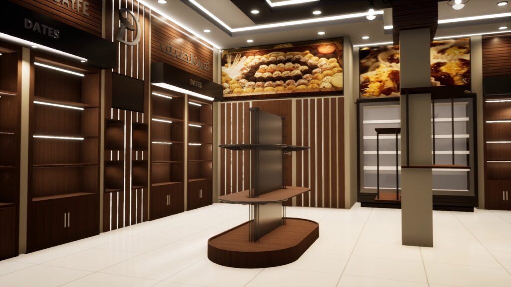 ديكور محلات تجارية