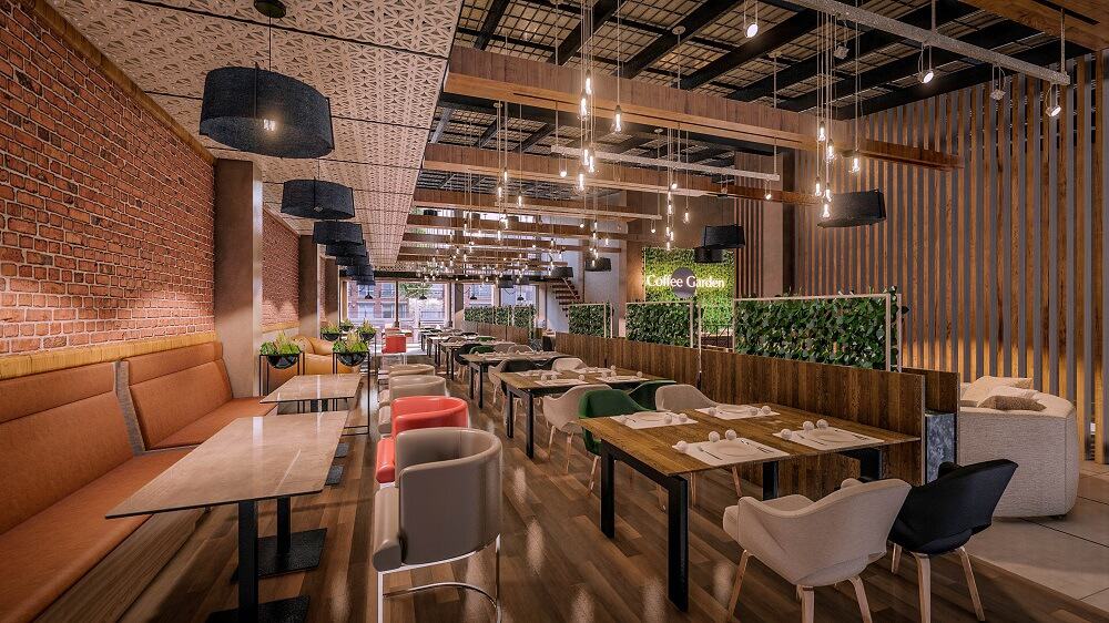 ديكورات مقاهي