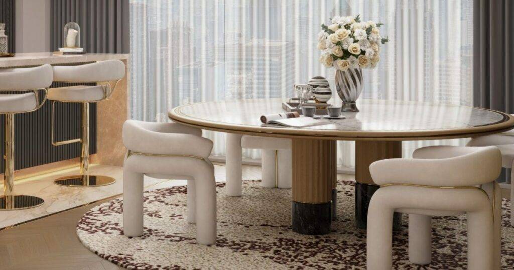 5 New Luxury Design Pieces For Your Dining Room In 2024