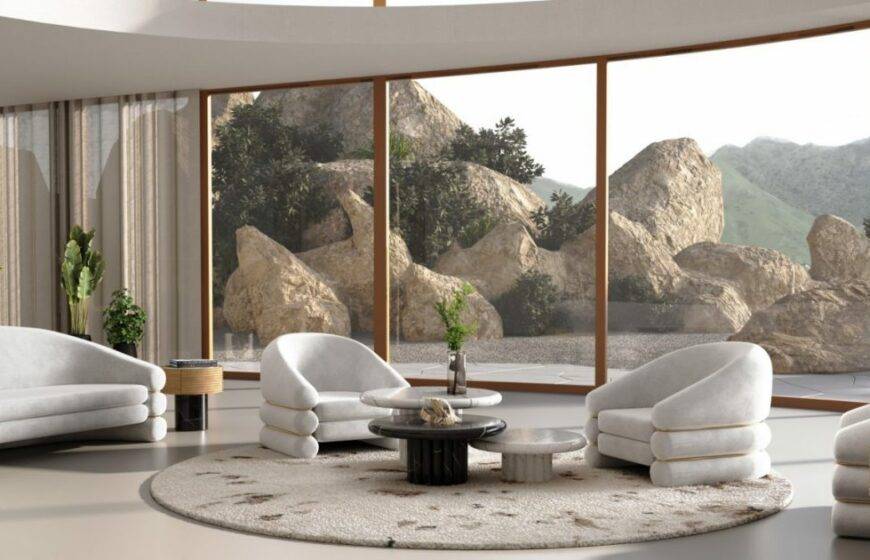 5 New Luxury Design Pieces For Your Living Room In 2024