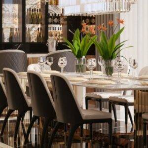 A Dazzling Modern Apartment In The Heart of Moscow