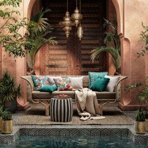 Andalusian style in interior design