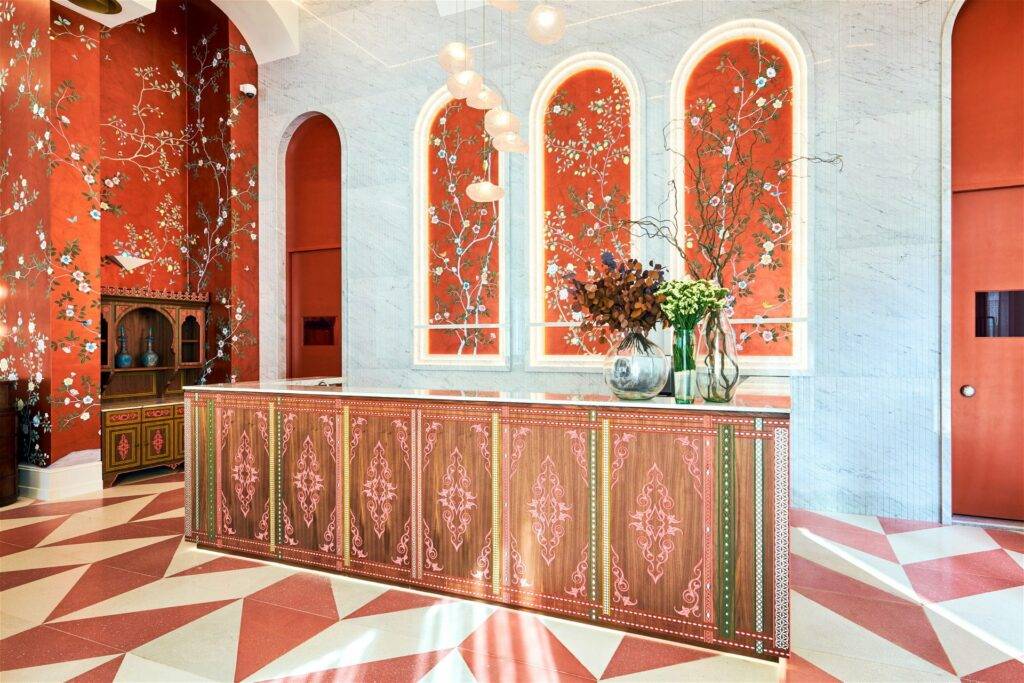 Arabic Interior Design 19 Love That Design Nisrine Restaurant Doha 8 1 scaled 1