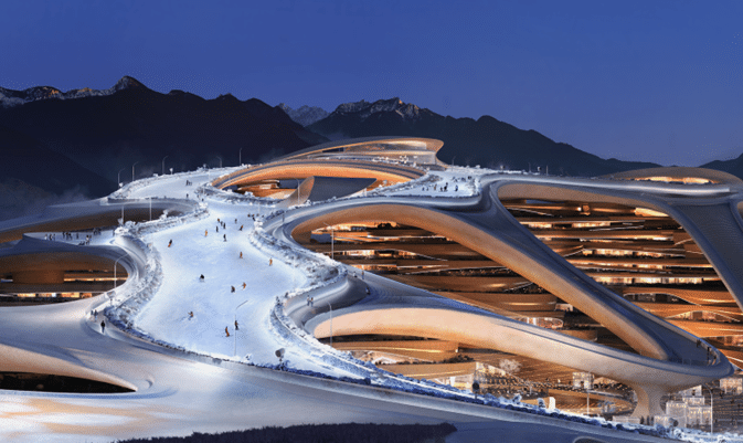 Aedas redifines architecture with Trojena Ski Village NEOM