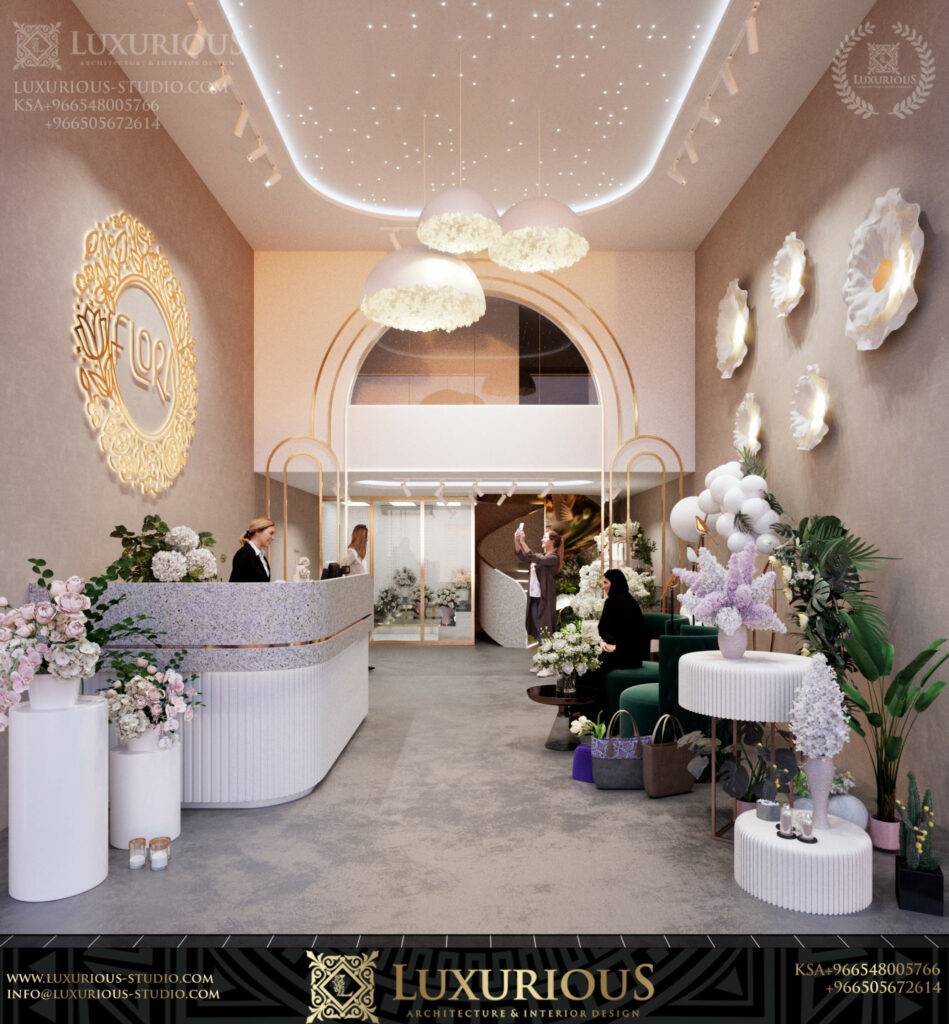 FLORA FLOWER تصميم محل ورد