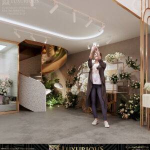 FLORA FLOWER تصميم محل ورد