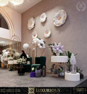 FLORA FLOWER تصميم محل ورد