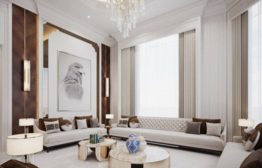 تصميم داخلي نيو كلاسيك – 6 عناصر أساسية لتطبيقه