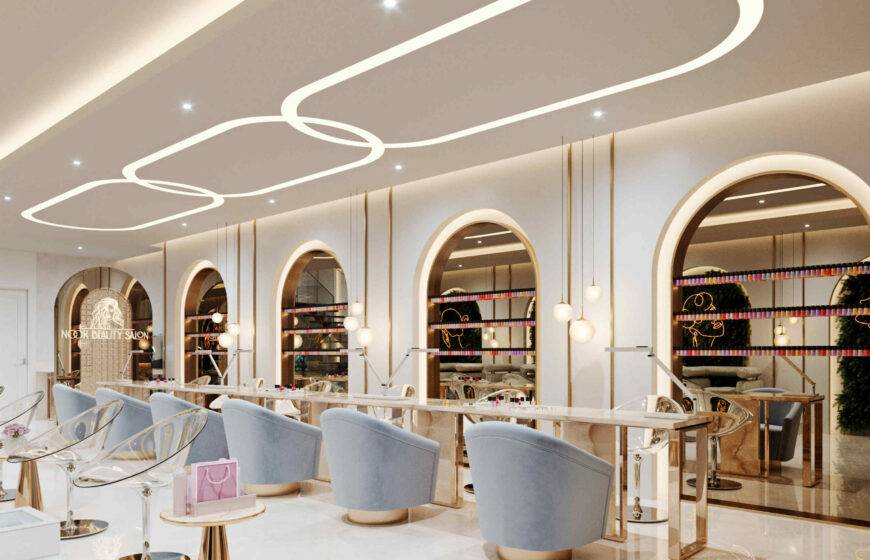 مخطط صالون تجميل نسائي – 5 عوامل يجب مراعاتها عند التصميم