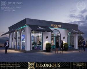 SHISHA LOUNGE تصميم مقهى