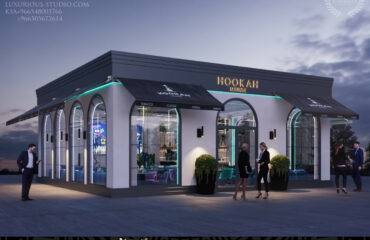 SHISHA LOUNGE تصميم مقهى