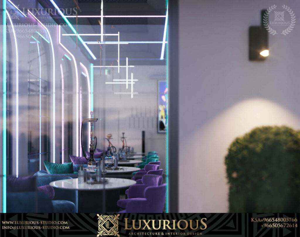 SHISHA LOUNGE تصميم مقهى