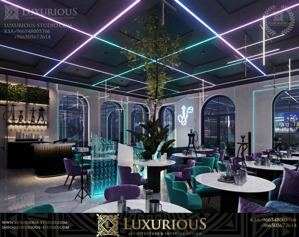 SHISHA LOUNGE تصميم مقهى