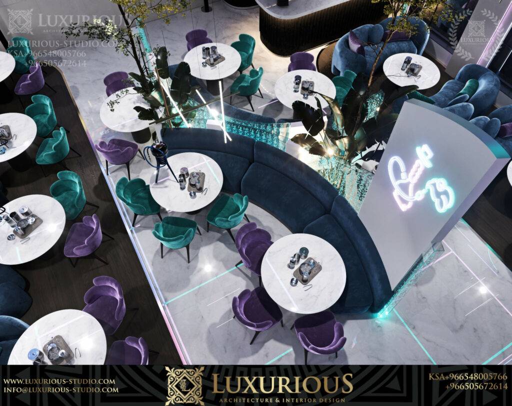 SHISHA LOUNGE تصميم مقهى