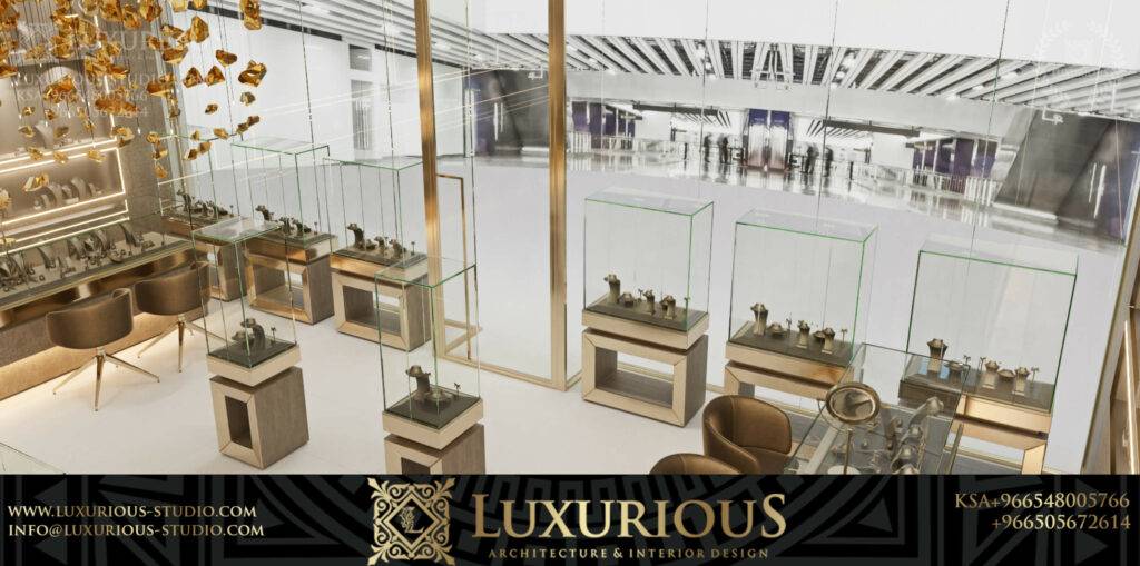 Lamar Gold & Jewelry تصميم محل مجوهرات