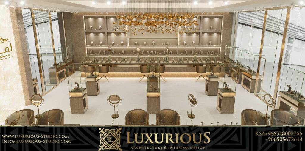 Lamar Gold & Jewelry تصميم محل مجوهرات