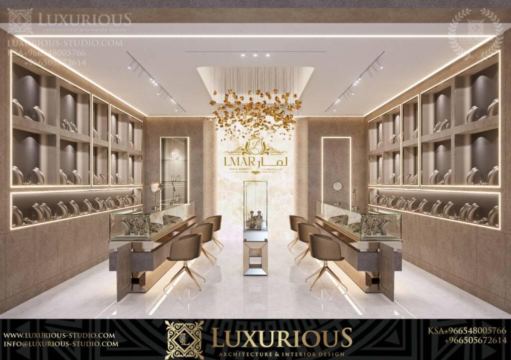 Lamar Gold & Jewelry تصميم محل مجوهرات