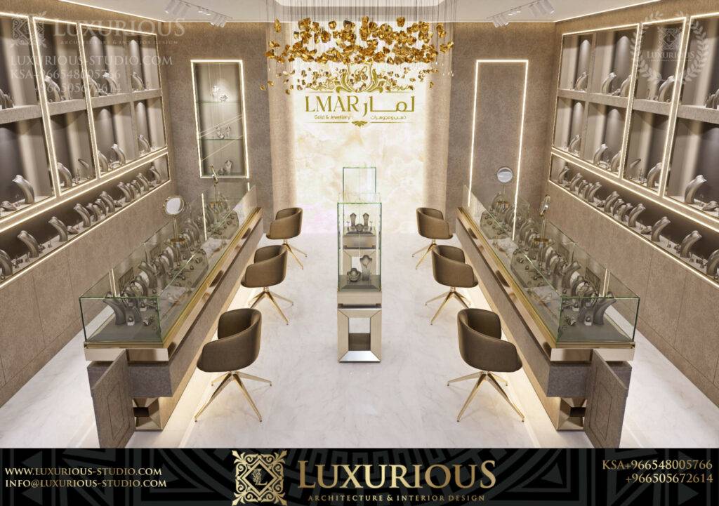 Lamar Gold & Jewelry تصميم محل مجوهرات