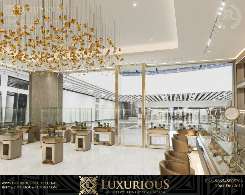 Lamar Gold & Jewelry تصميم محل مجوهرات