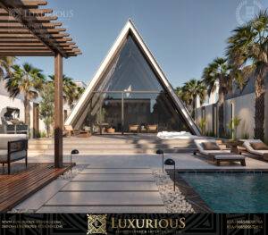 Cottage chalet design | تصميم شاليه الكوخ