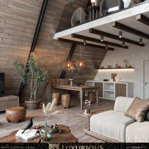 Cottage chalet design | تصميم شاليه الكوخ