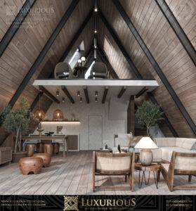 Cottage chalet design | تصميم شاليه الكوخ