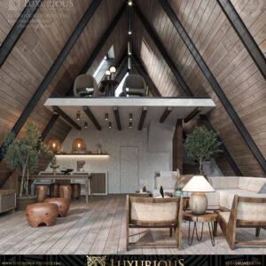 Cottage chalet design | تصميم شاليه الكوخ