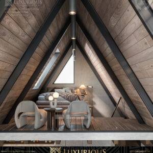 Cottage chalet design | تصميم شاليه الكوخ